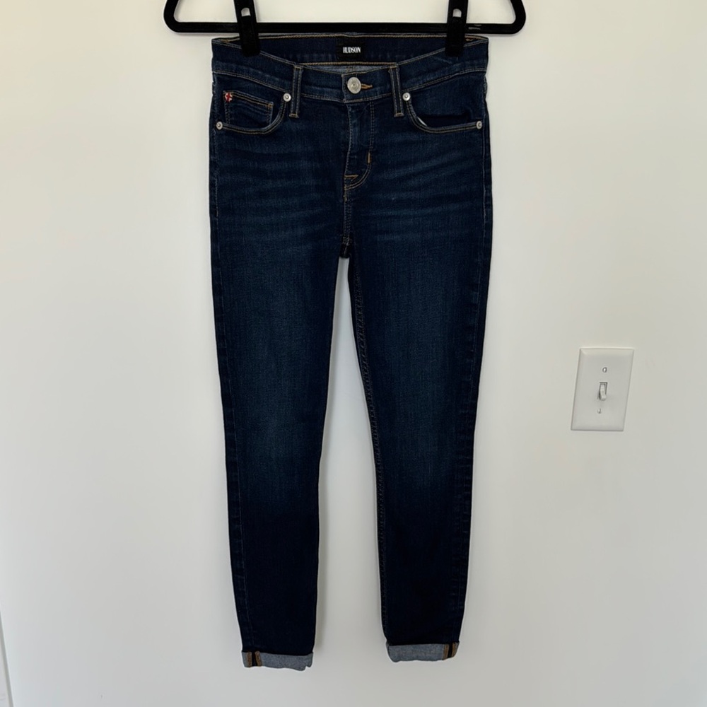 Hudson Harkin Super Skinny Women's Jeans, Dark Wash - Size 26